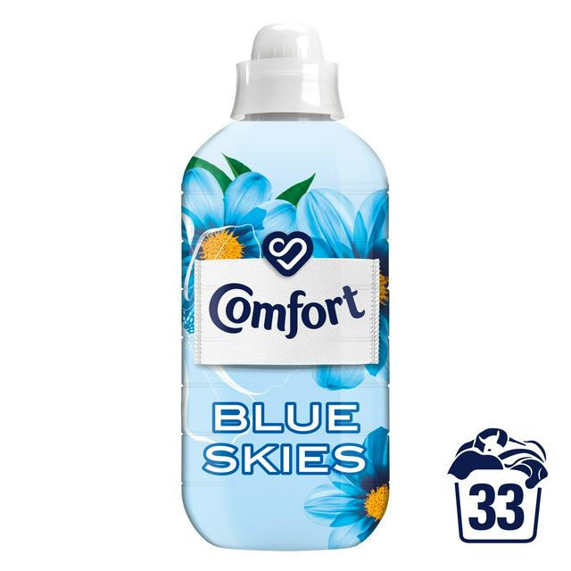 Comfort Fabric Conditioner Blue Skies 33 Wash 990ml