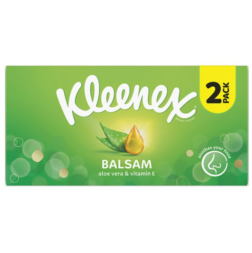 Kleenex Balsam Tissues - Twin Pack