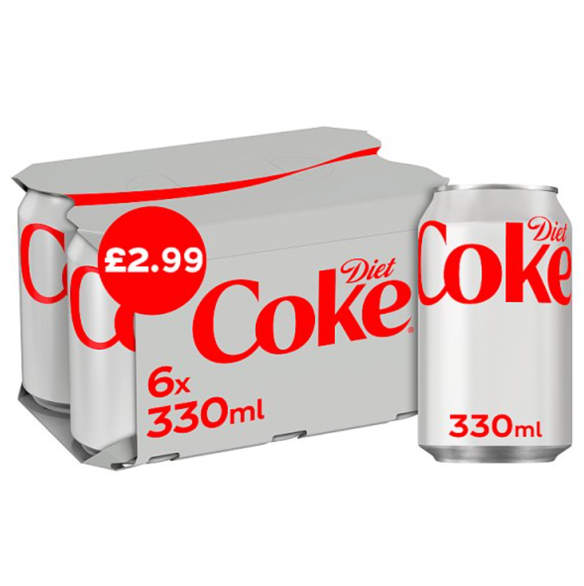 Diet Coke 6 x 330ml