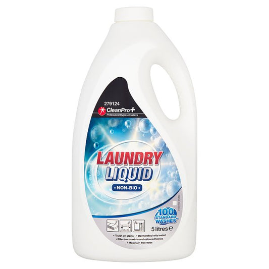 CleanPro+ Laundry Liquid Non-Bio 5 Litres
