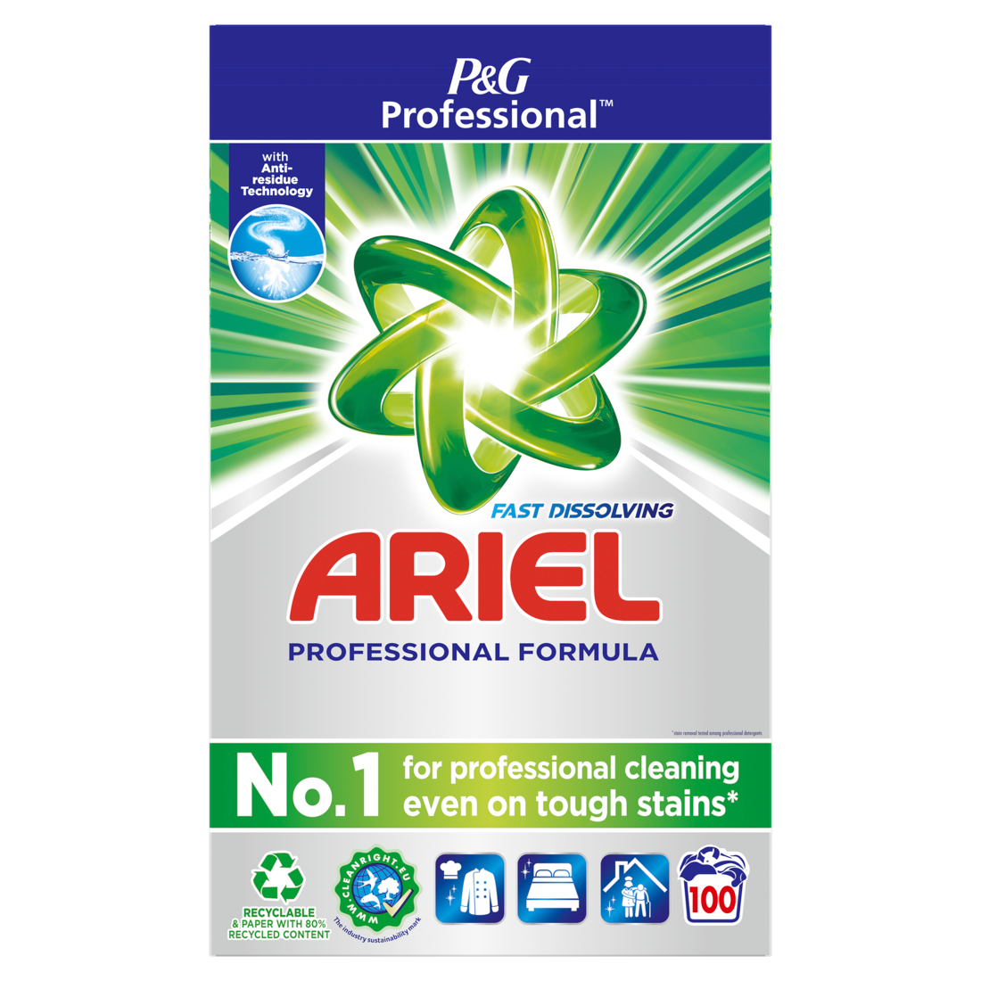 Ariel Professional Powder Detergent Regular 8.45kg