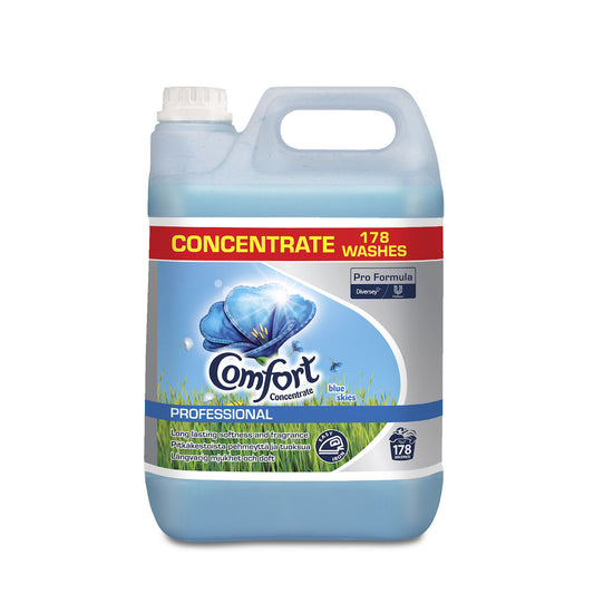Comfort Professional Formula Blue Skies Concentrated Fabric Softener 5L