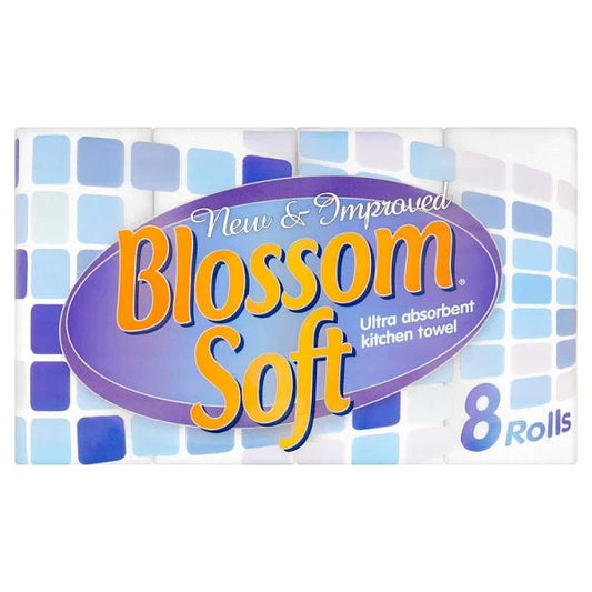 Blossom Soft Kitchen Towel 8 Roll