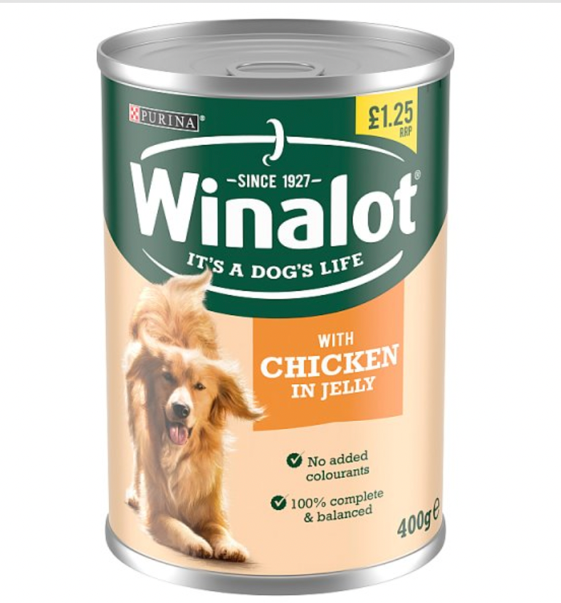 Winalot with Chicken in Jelly 400g