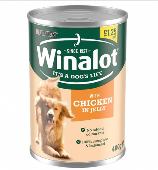 Winalot with Chicken in Jelly 400g