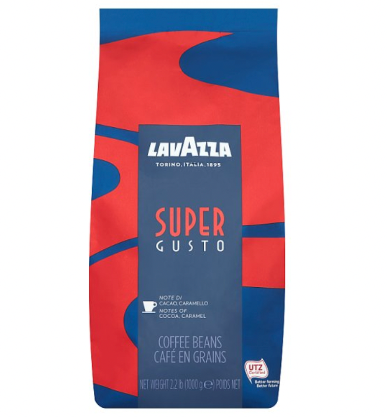 LAVAZZA Super Gusto Coffee Beans 1000g