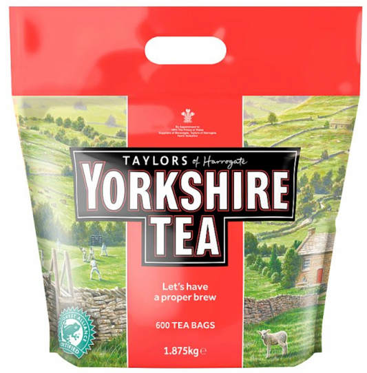Yorkshire Tea 600 Tea Bags 1.875kg