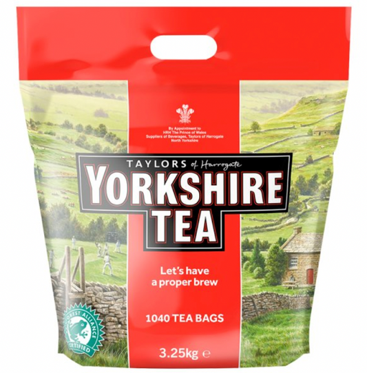 Yorkshire Tea 1040 Tea Bags 3.25kg