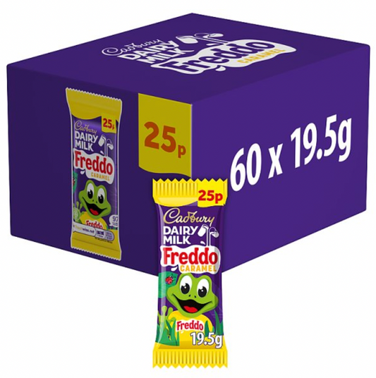 Cadbury Dairy Milk Freddo Caramel Chocolate Bar 60 x 19.5g