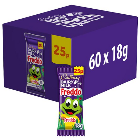 Cadbury Dairy Milk Freddo Chocolate Bar 60 x 18g