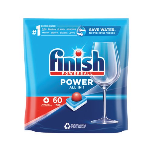 Finish All in One Dishwasher Tablets Original 60 Tablets